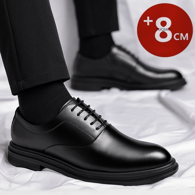 Men'S Formal Wear Slippers - Chaussures en cuir pour hommes, 6CM