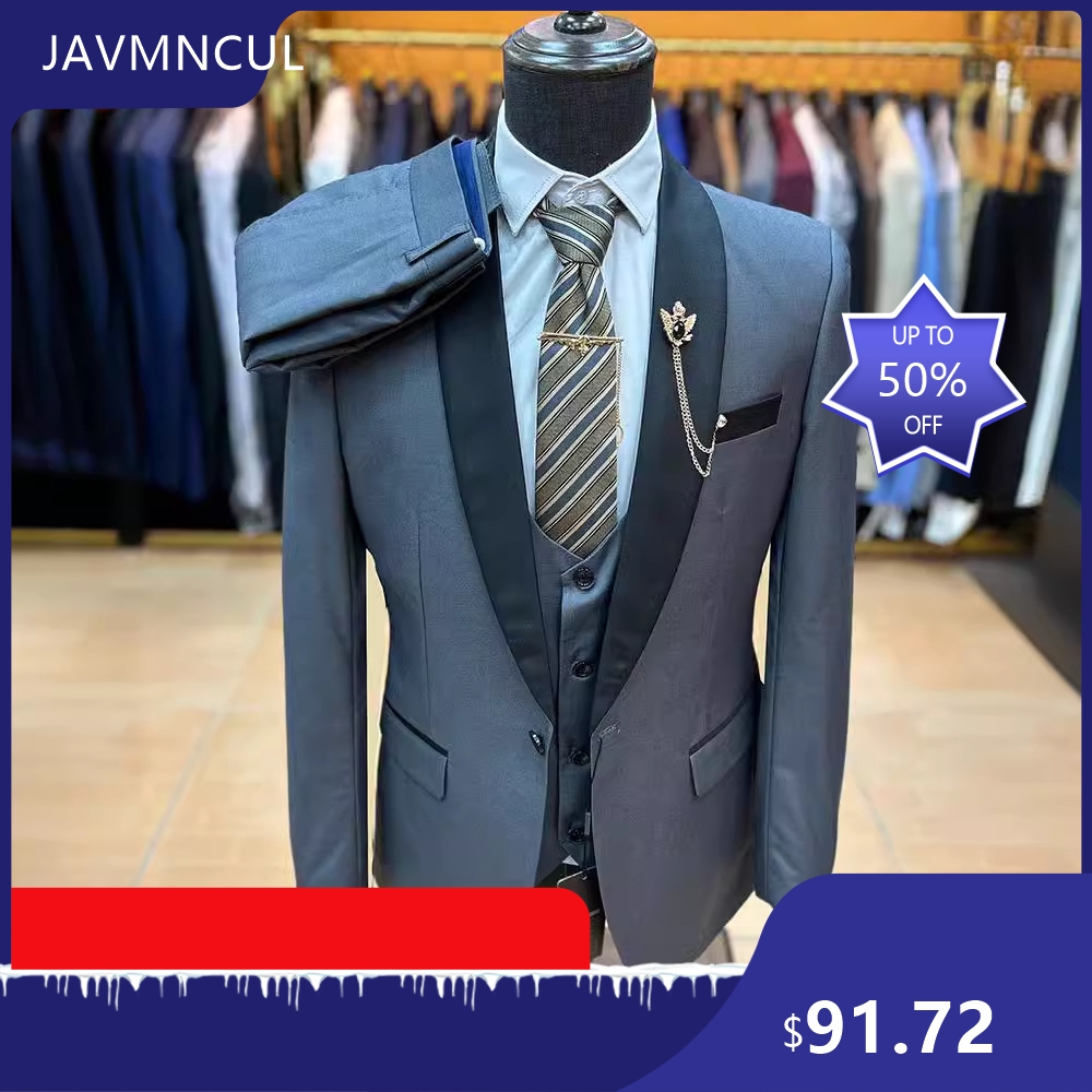 Men'S Formal Wear For Graduation - Costume 3 pièces ajusté pour homme,