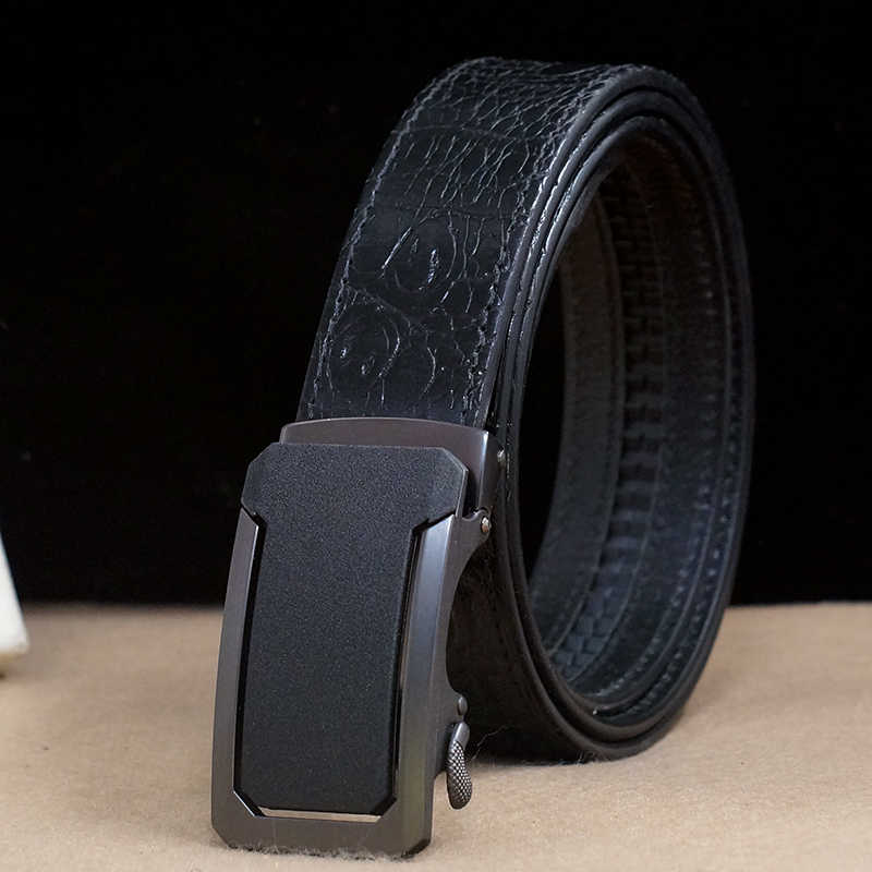 Men'S Formal Wear Belt - Ceintures en cuir avec boucle automatique