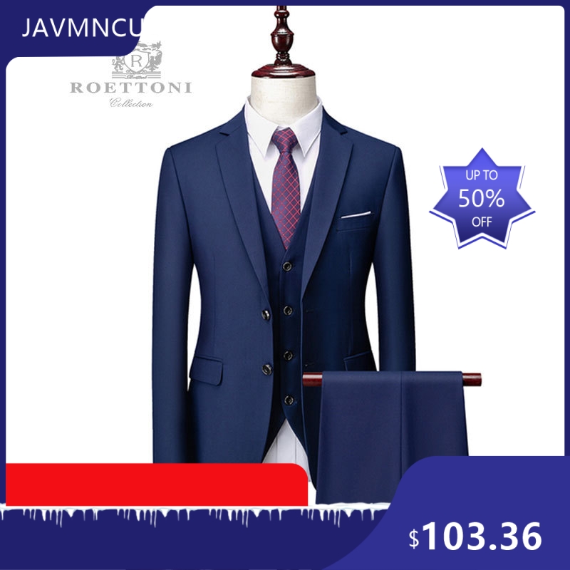 Men'S Formal Wear For Graduation - Ensemble de costume slim fit premium