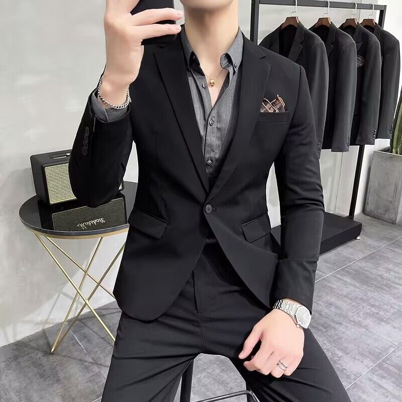 Men'S Urban Formal Wear - Ensemble de costume de mariage sur