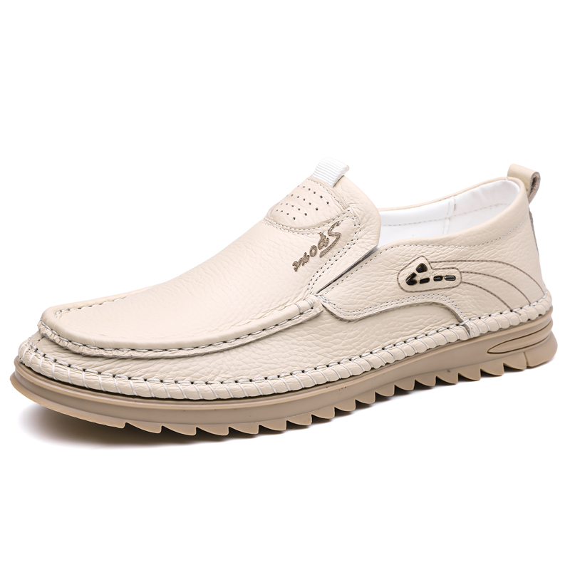 Men Formal Wear With Sneakers - Chaussures en cuir véritable première couche
