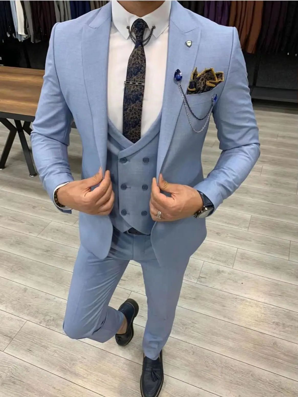 Men'S Used Formal Wear - 2025 nouveauté 3 pièces hommes costumes