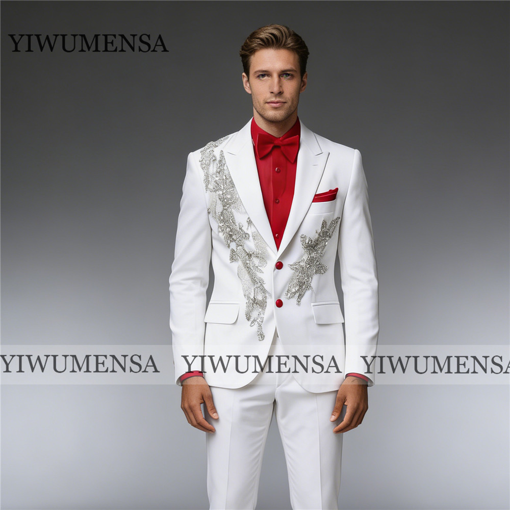 Men'S Formal Wear Attire - Costume Exclusif Homme pour Mariage, Blazer
