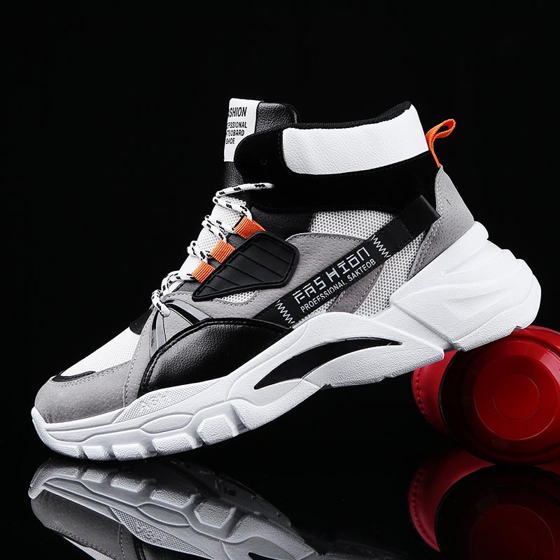 Men Formal Wear With Sneakers - Hightop Chaussures de sport d'été pour