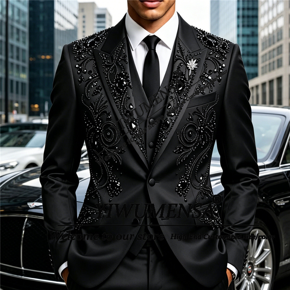 Men'S Formal Wear Attire - Costumes de mariage de luxe pour