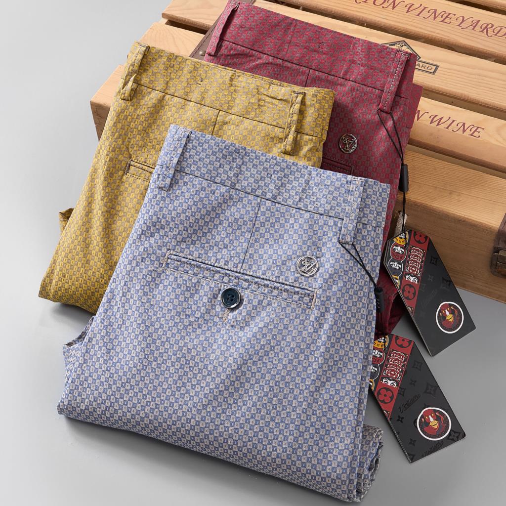 Men'S Used Formal Wear - Pantalon décontracté à carreaux pour hommes,
