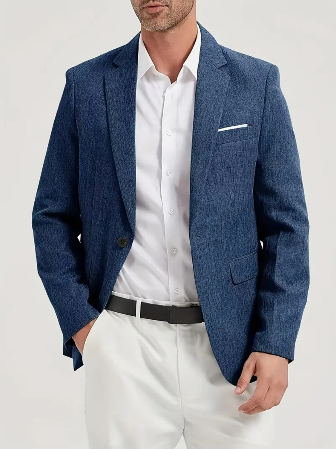 Men'S Formal Wear Attire - Veste de costume pour hommes, simple