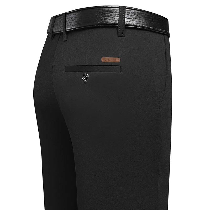 Men Formal Wear In Summer - Pantalon habillé long pour homme, coupe