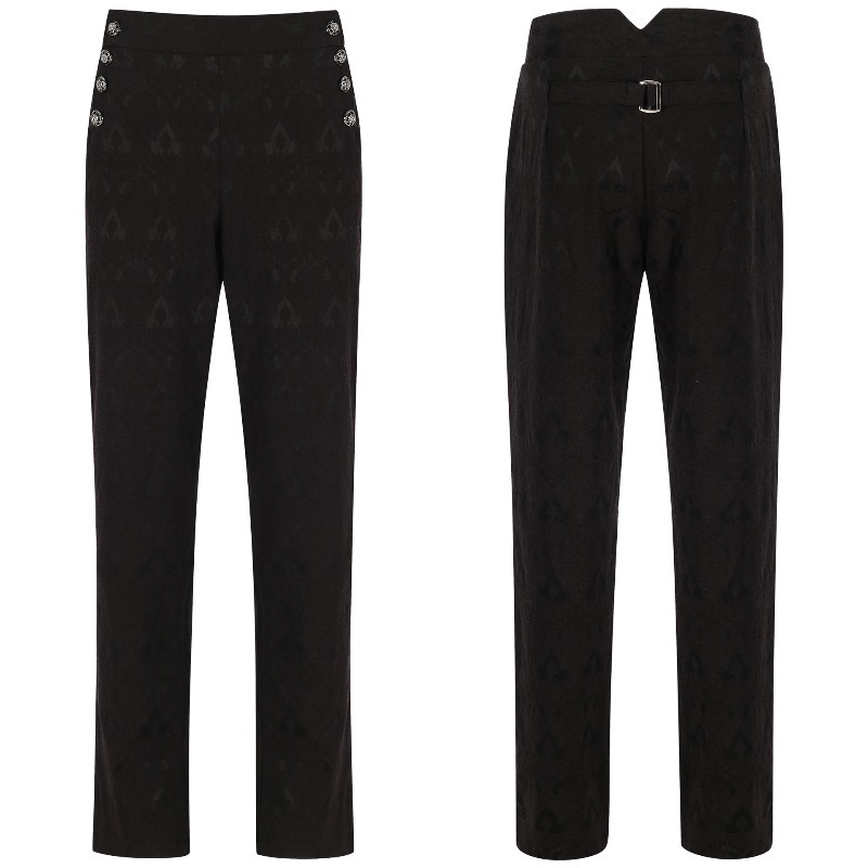 Men'S Used Formal Wear - Pantalon de costume vintage steampunk pour