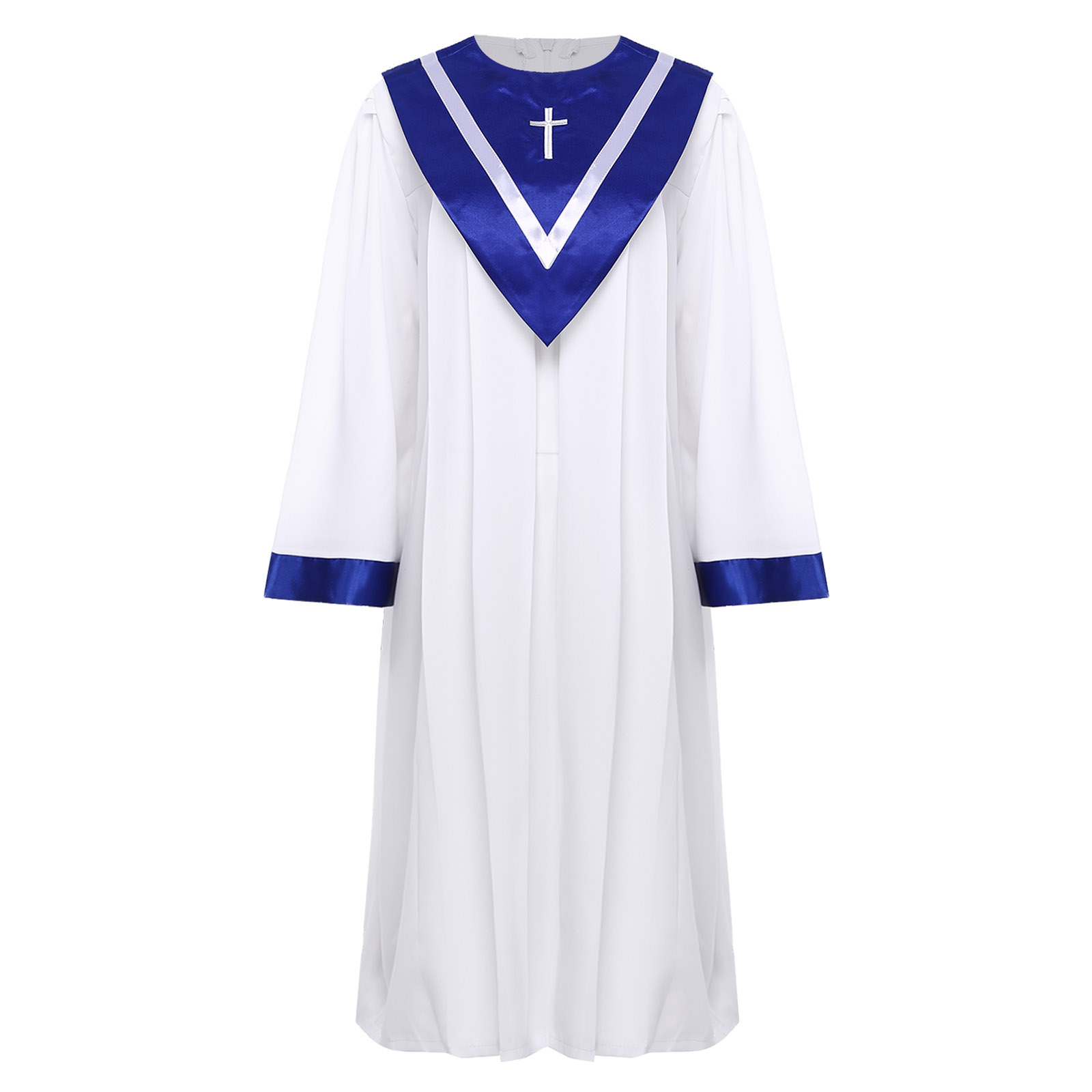 Men'S Formal Wear For Graduation - Robes de chorale mates unisexes pour
