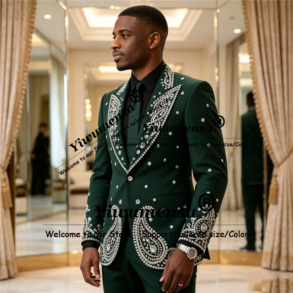 Costume de Mariage Scintillant - Men'S Formal Wear Attire avis et prix