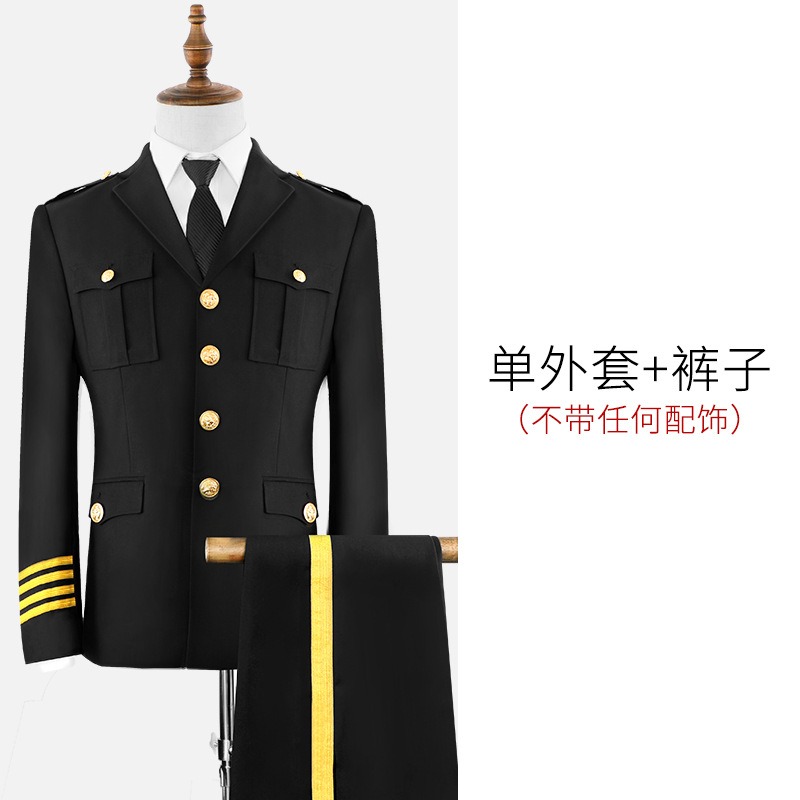 Uniforme noir pour hommes, cos - Men Formal Wear Outfits avis et prix