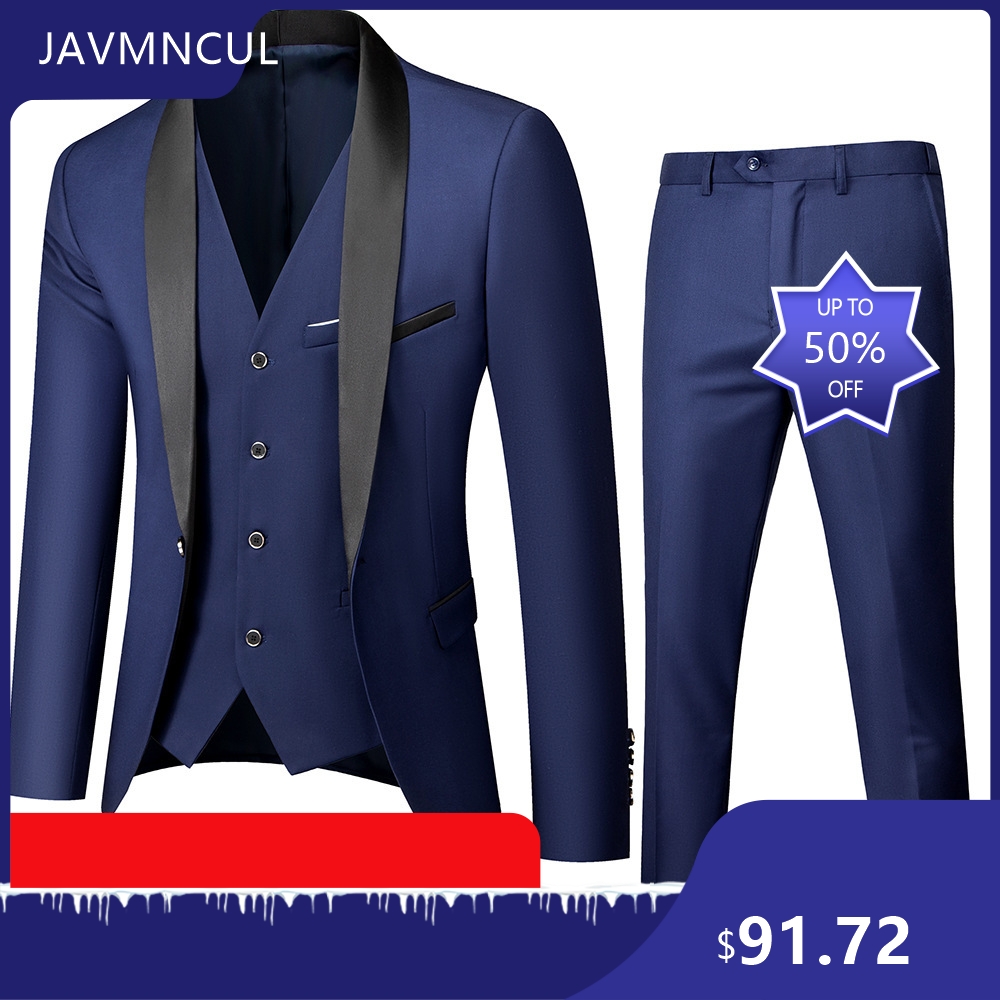 Costume de mariage 3 pièces po - Men'S Formal Wear For Graduation avis et prix