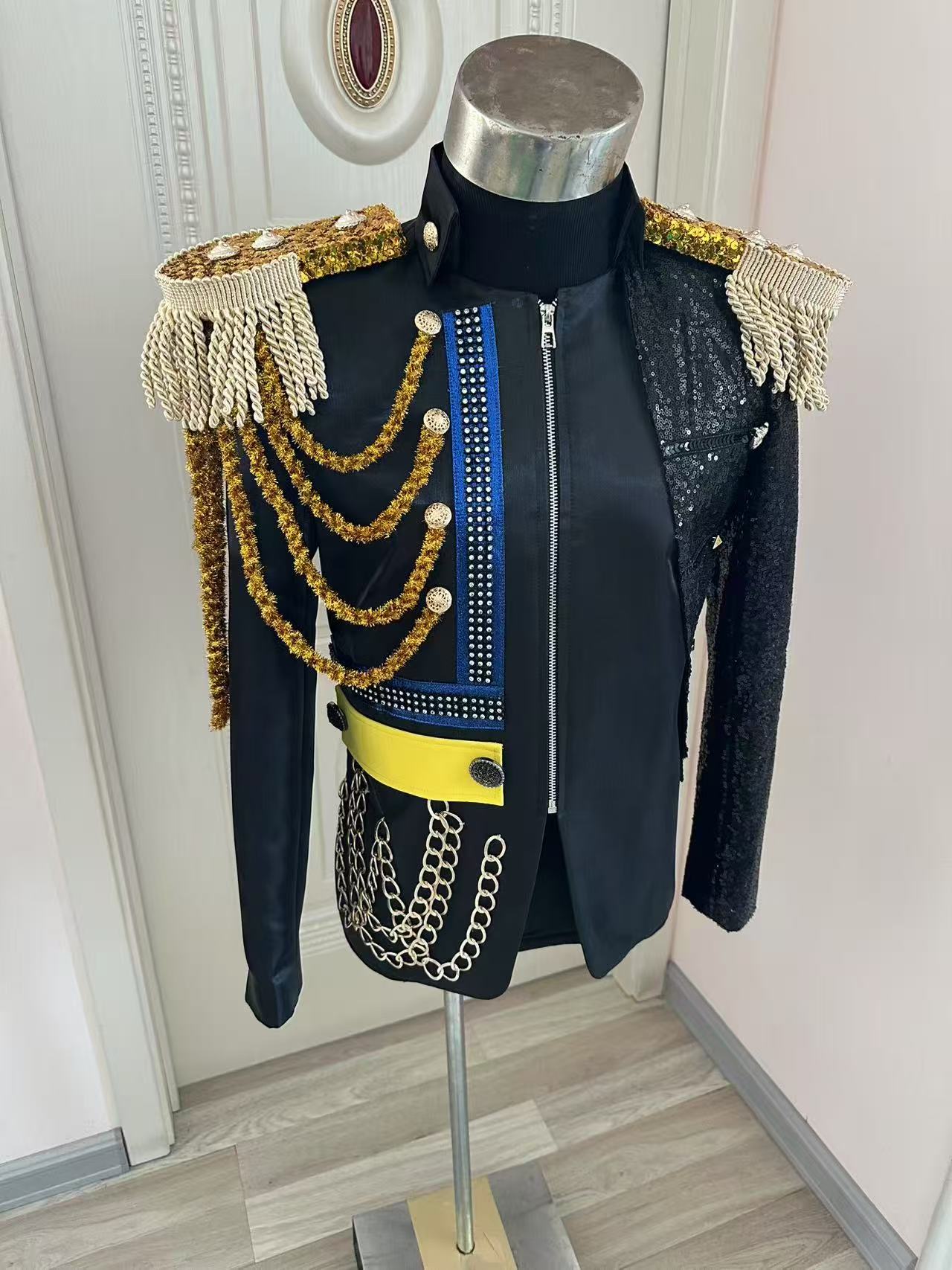 Veste royale à franges pour ho - Formal Men Party Wear Jacket avis et prix