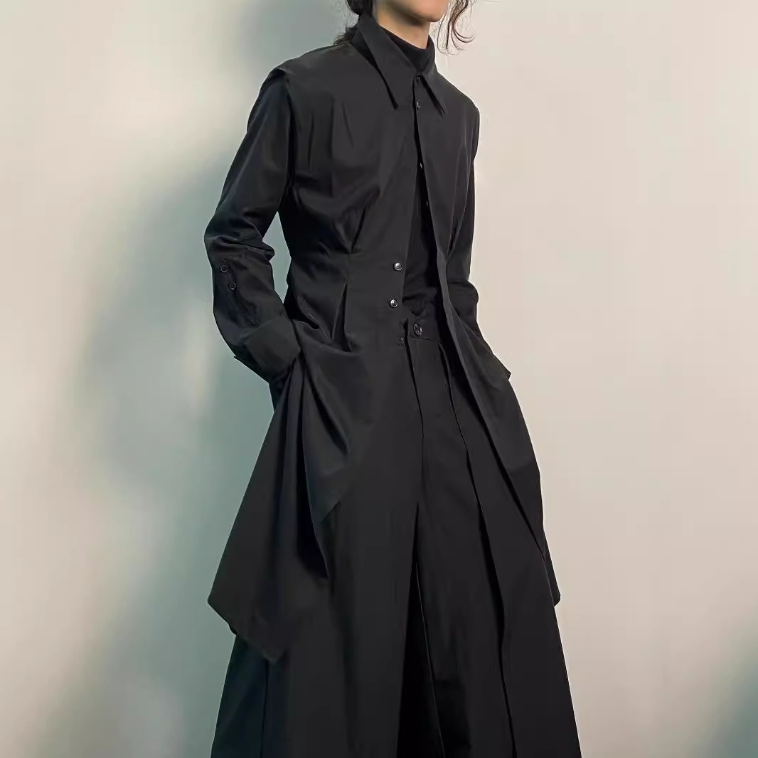 Trench-Coat gothique Y2K pour  - Men'S Formal Wear Belt avis et prix
