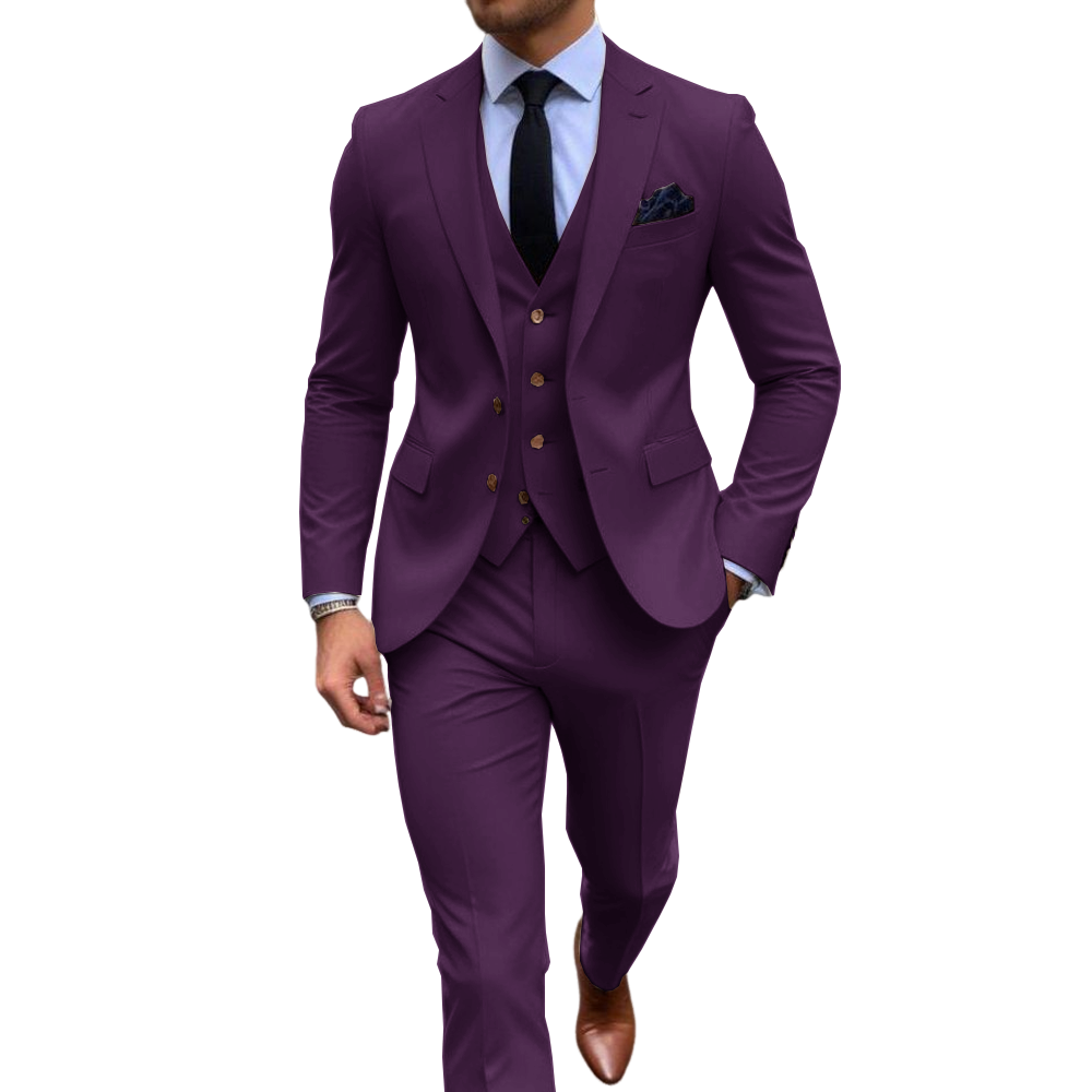 Costume trois pièces rose pour - Men'S Formal Wear Attire avis et prix
