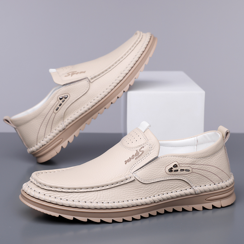 Chaussures en cuir véritable p - Men Formal Wear With Sneakers avis et prix