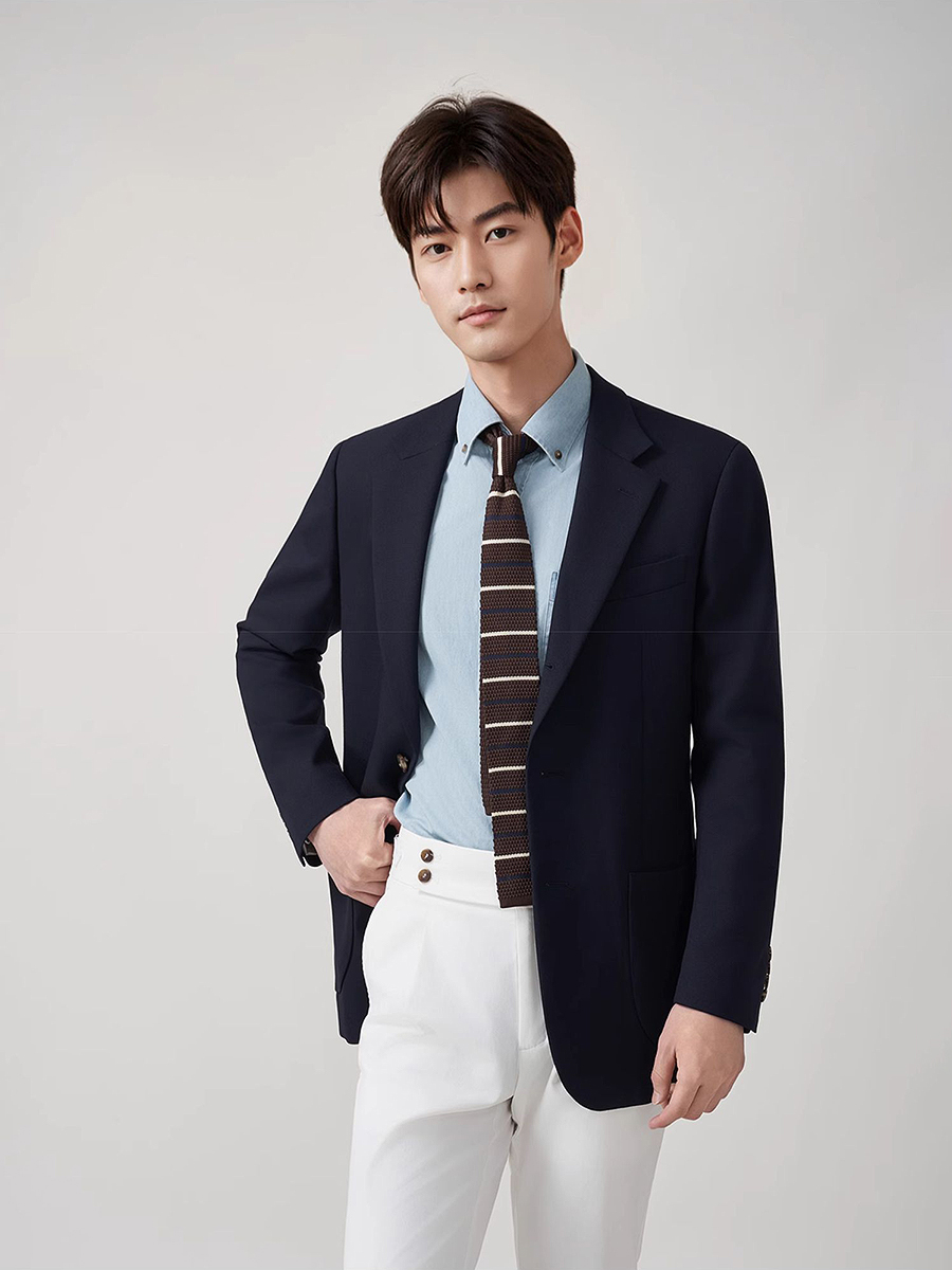 Blazer 50% laine pour hommes p - Men'S Formal Wear For Graduation avis et prix