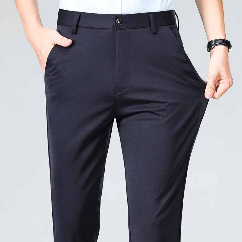 Printemps été pantalon mince h - Men Formal Wear Outfits avis et prix