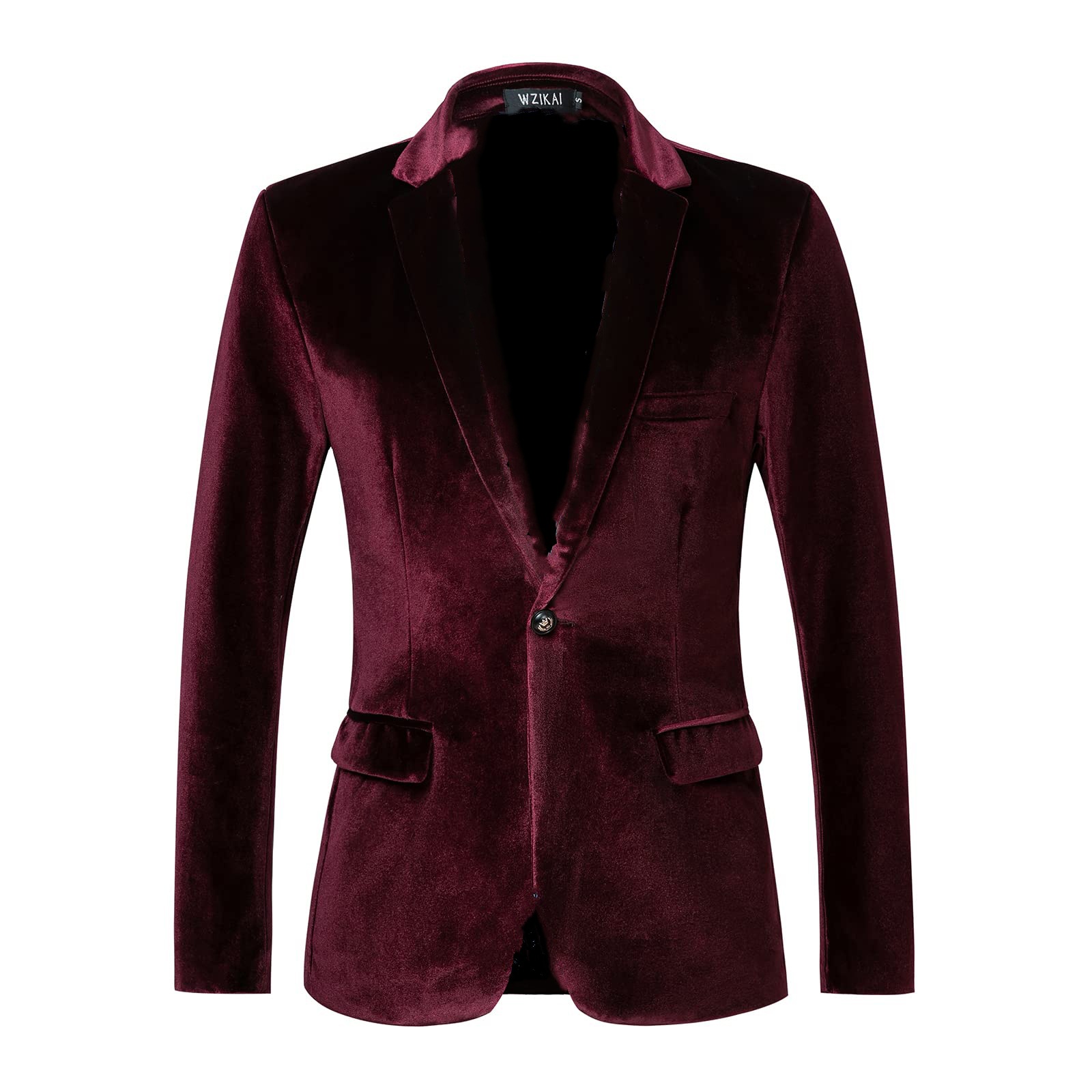 Blazer en velours ajusté pour  - Formal Men Party Wear Jacket avis et prix