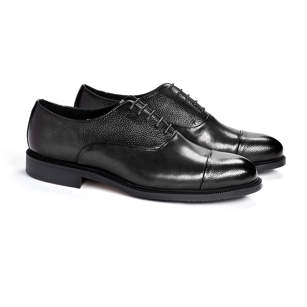 Chaussures Oxford en cuir de v - Men'S Used Formal Wear avis et prix