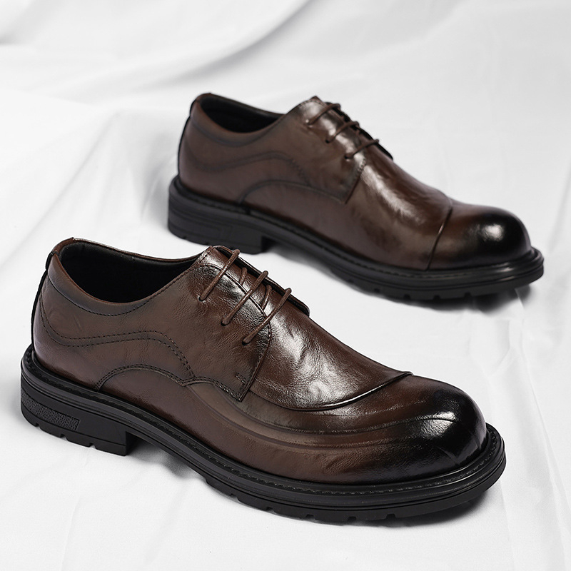 Chaussures habillées en cuir v - Men'S Formal Party Wear Shoes avis et prix