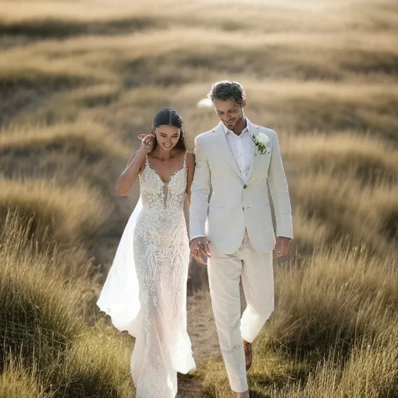 Smoking de mariage en lin pour - Men'S Formal Wear Attire avis et prix