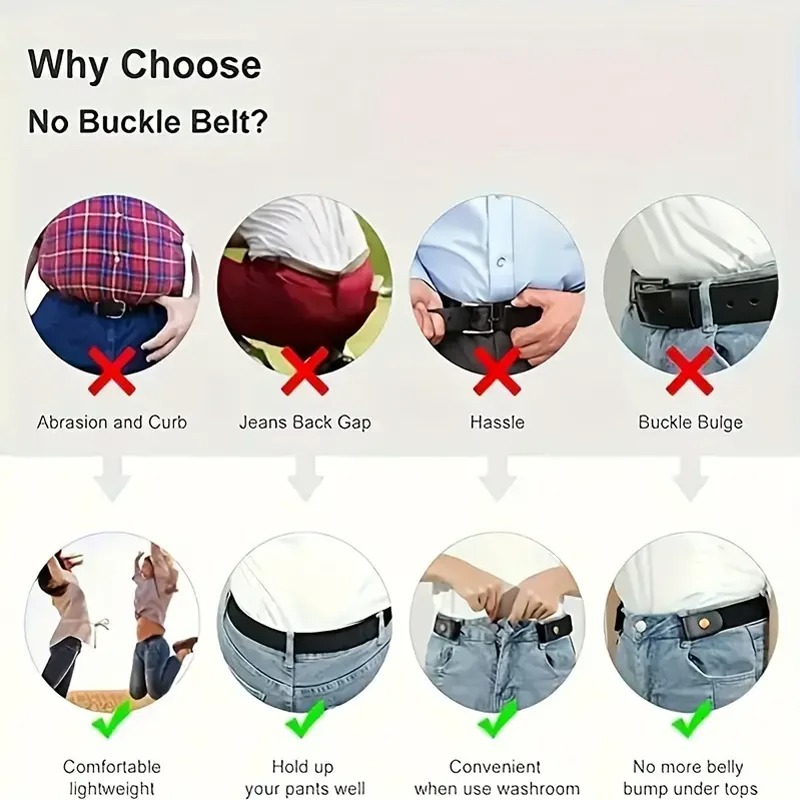 Ceinture élastique réglable en - Men'S Formal Wear Belt avis et prix