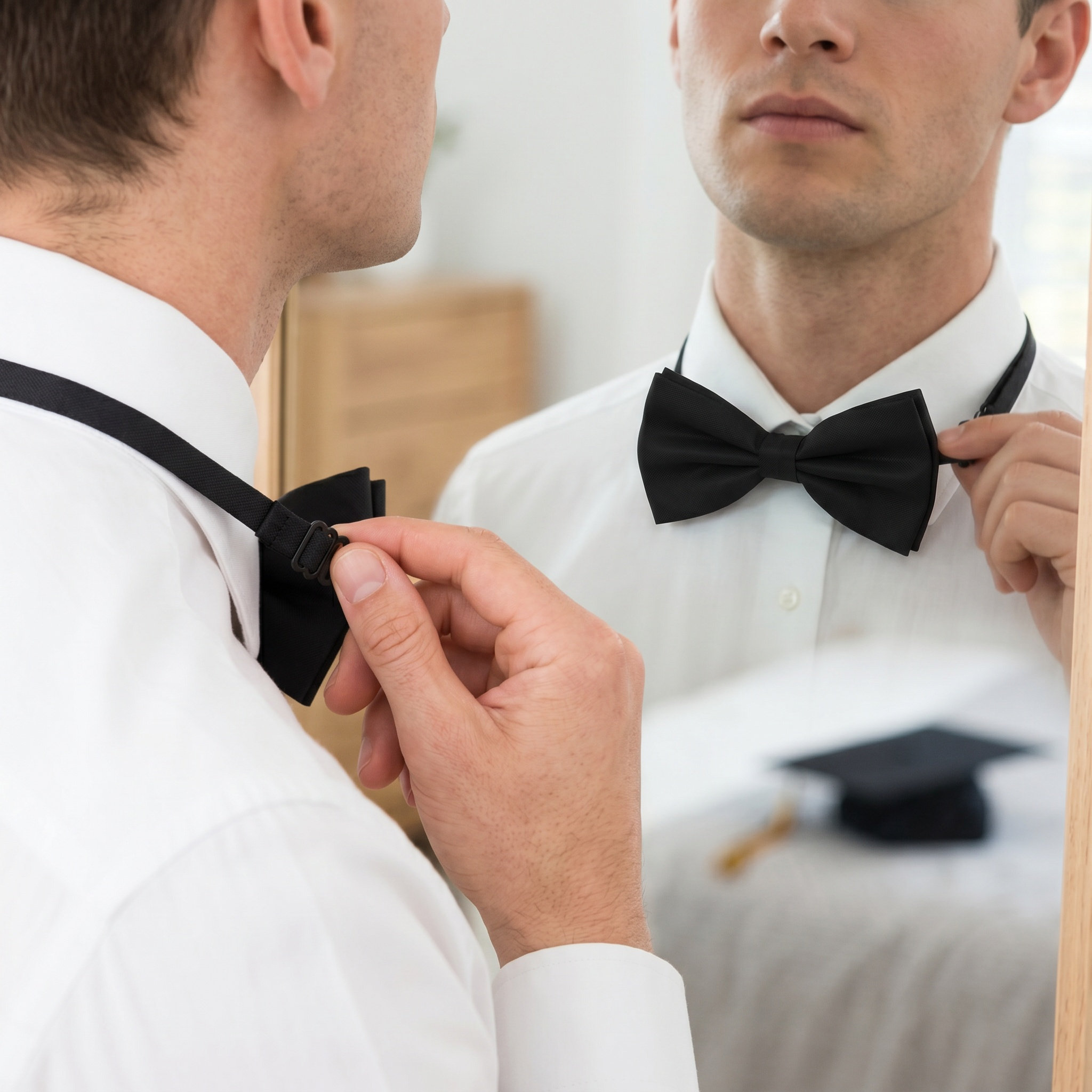 8 nœuds papillon pré-noués rég - Men'S Formal Wear For Graduation avis et prix