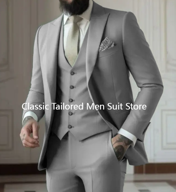Costumes 3 pièces coupe cintré - Men'S Used Formal Wear avis et prix