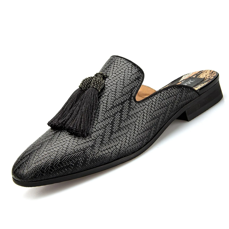 Pantoufles en cuir respirantes - Men'S Formal Wear Slippers avis et prix