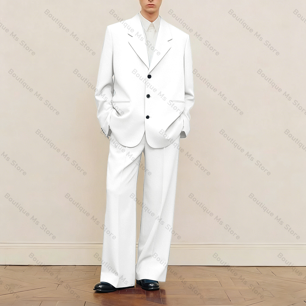 Ensemble de costume surdimensi - Formal Men Party Wear Jacket avis et prix