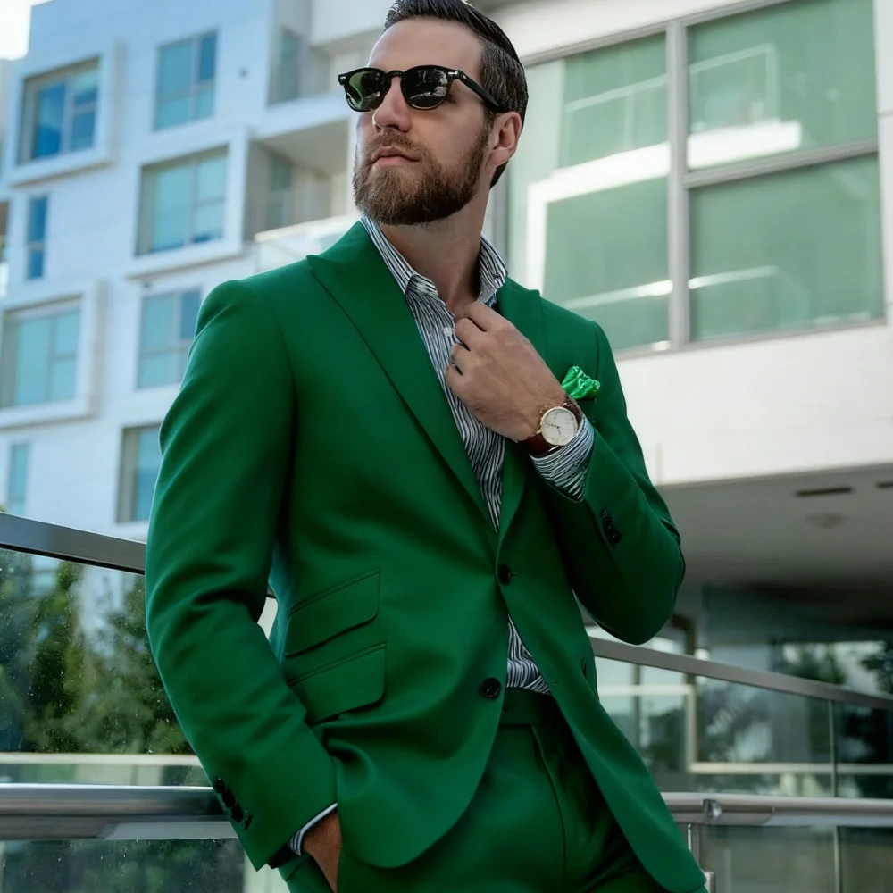 Costume bleu pour homme, sur m - Men'S Formal Wear For Graduation avis et prix
