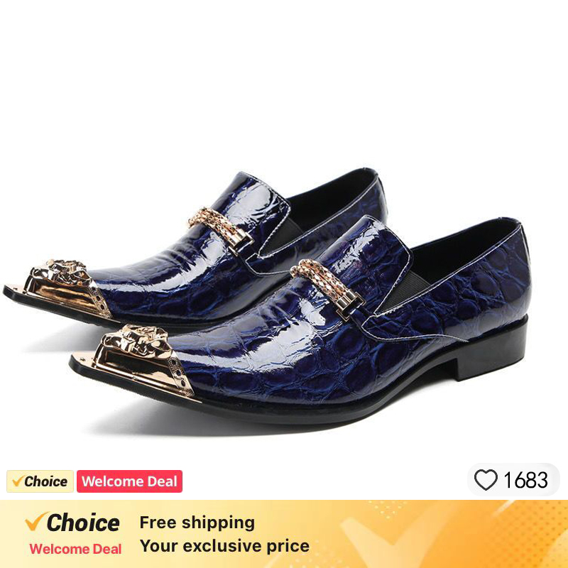 Chaussures en cuir pour homme, - Men'S Formal Party Wear Shoes avis et prix