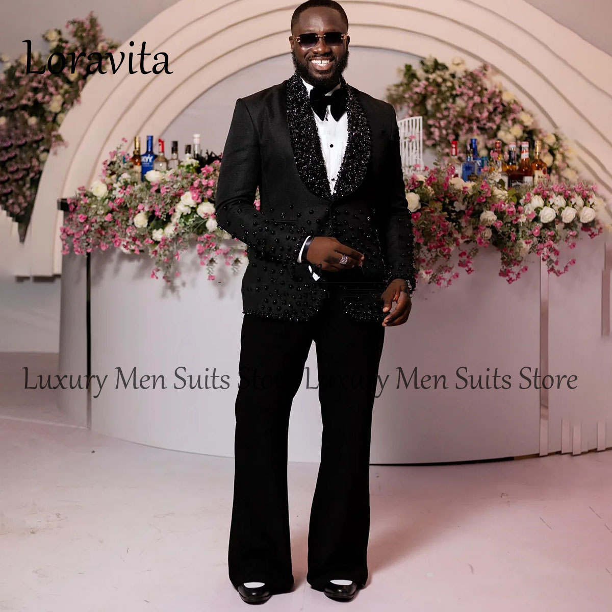 Costumes brodés de perles bril - Men'S Used Formal Wear avis et prix
